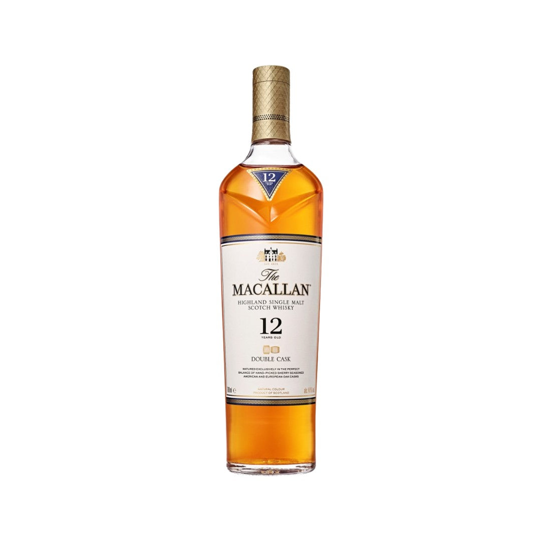 Scotch Whisky - The Macallan 12 Year Old Double Cask Highland Single Malt Scotch Whisky 700ml (ABV 40%)