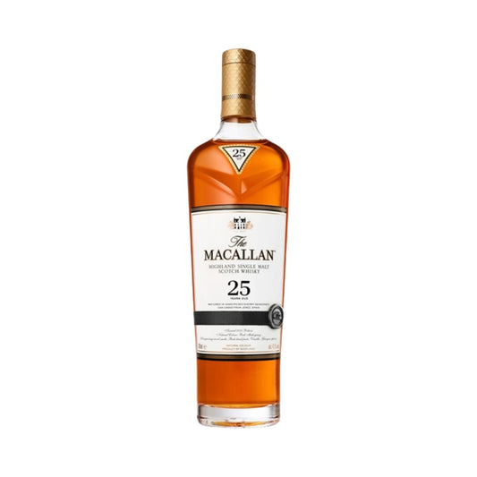 Scotch Whisky - The Macallan 25YO Sherry Cask Single Malt Scotch Whisky 700ml (ABV 43%)