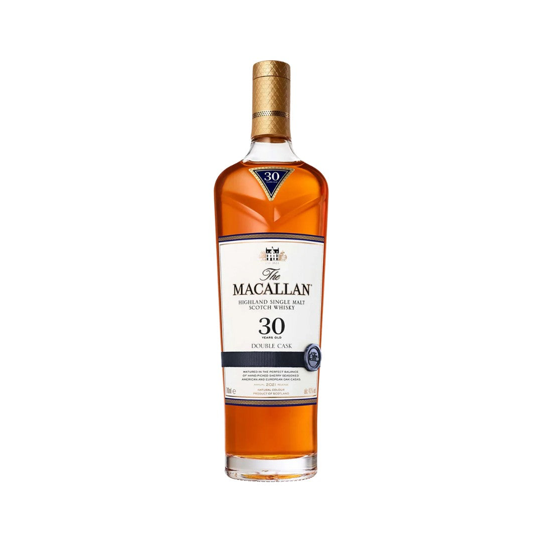 Scotch Whisky - The Macallan 30YO Double Cask Single Malt Scotch Whisky 700ml (ABV 43%)