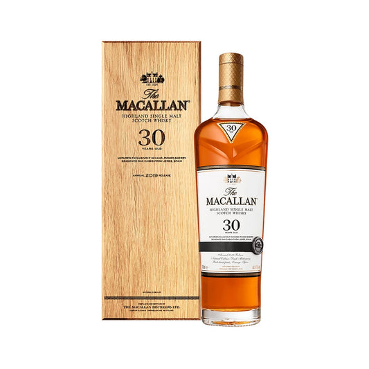 Scotch Whisky - The Macallan 30YO Sherry Cask Single Malt Scotch Whisky 700ml (ABV 43%)