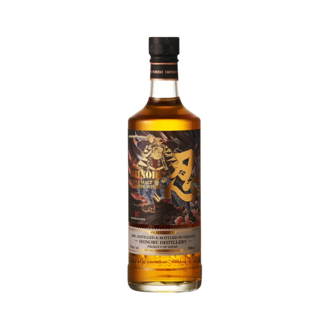 Japanese Whisky - The Shinobu Small Batch Single Malt Japanese Whisky 700ml (ABV 43%)