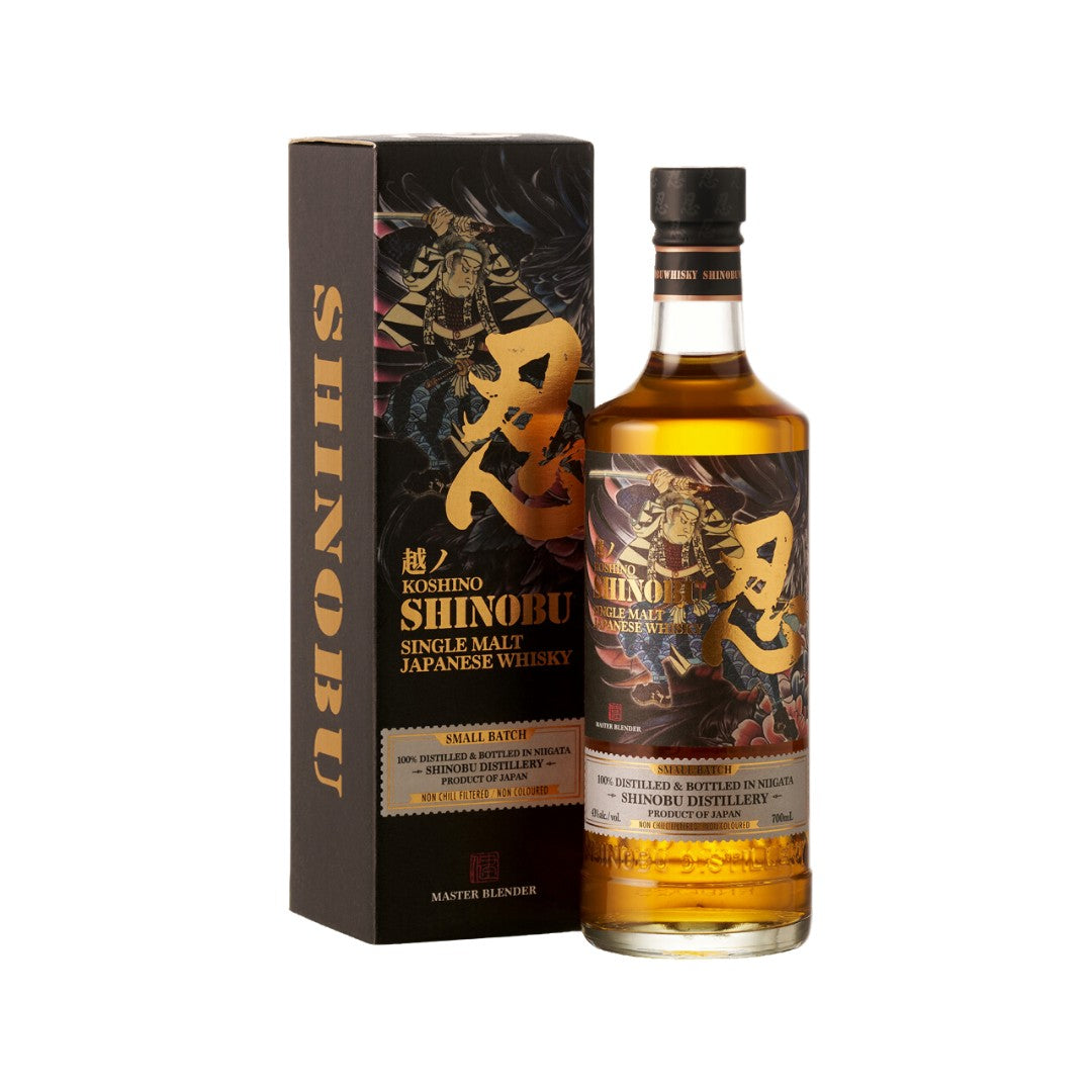 Japanese Whisky - The Shinobu Small Batch Single Malt Japanese Whisky 700ml (ABV 43%)