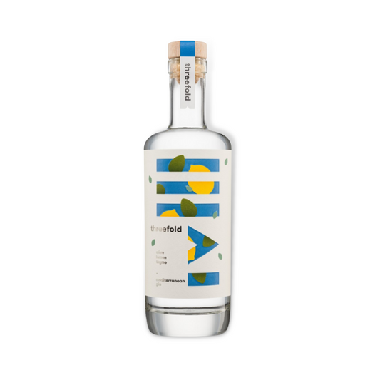 Australian Gin - Threefold Mediterranean Gin 500ml (ABV 42%)