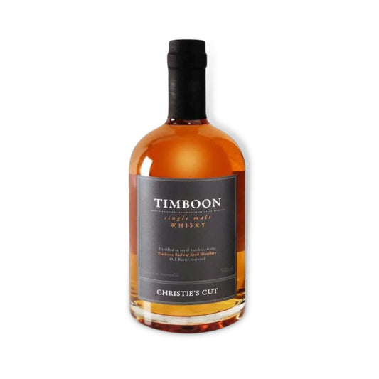 Australian Whisky - Timboon Christie's Cut Single Malt Whisky 500ml (ABV 60%)