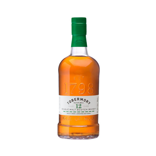 Scotch Whisky - Tobermory 12YO Single Malt Scotch Whisky 700ml (ABV 46%)