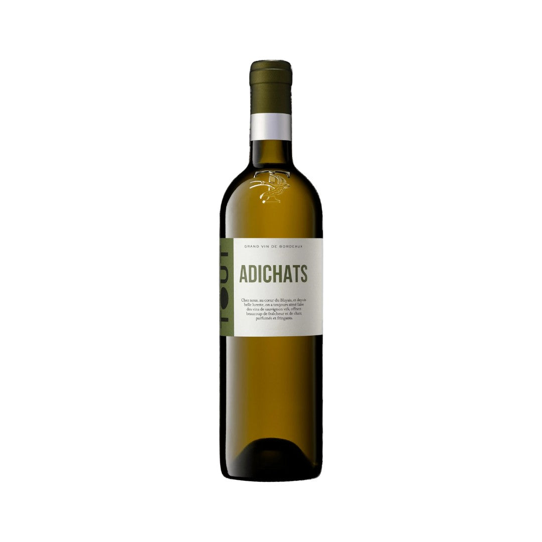 White Wine - Tutiac Tout Adichats Blaye Cotes de Bordeaux Blanc 750ml (ABV 13%)
