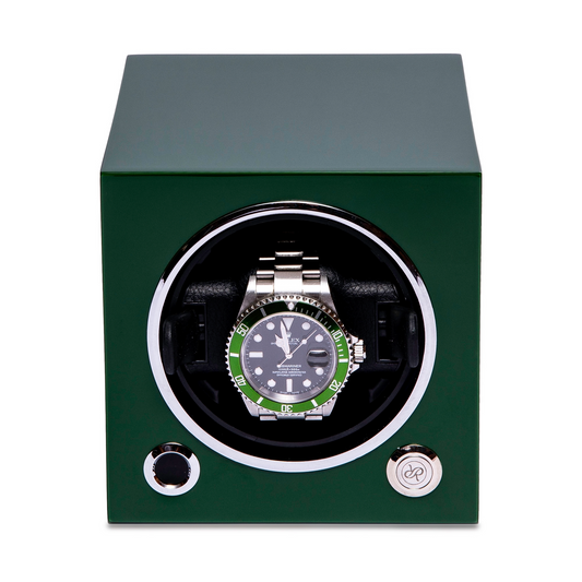 Evo Single Watch Winder - Racing Green