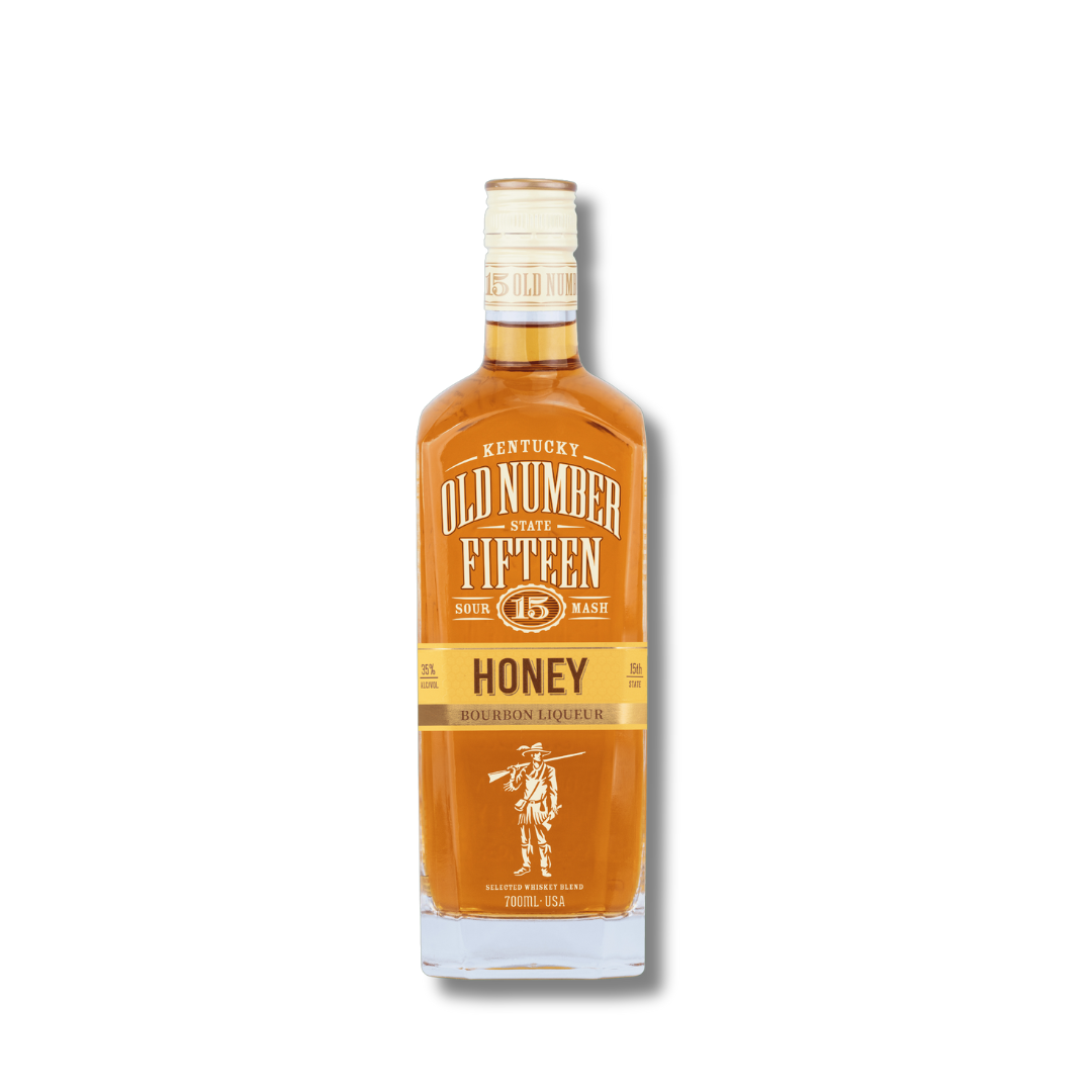 American Whiskey - Old No 15 Honey Bourbon 700ml (ABV 35%)