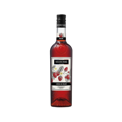 Liqueur - Vedrenne Liqueur Creme de Fraise (Strawberry) 500ml (ABV 15%)