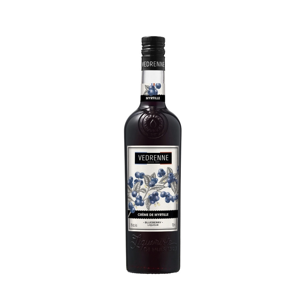 Liqueur - Vedrenne Liqueur Creme de Myrtille (Blueberry) 700ml (ABV 18%)