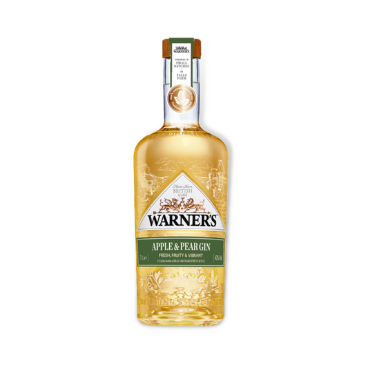 United Kingdom Gin - Warner's Apple & Pear Gin 700ml (ABV 40%)