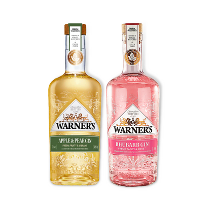 United Kingdom Gin - Warner's Rhubarb Gin 700ml (ABV 40%)