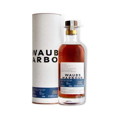 Australian Whisky - Waubs Harbour Port Storm Single Malt Whisky 500ml (ABV 48%)