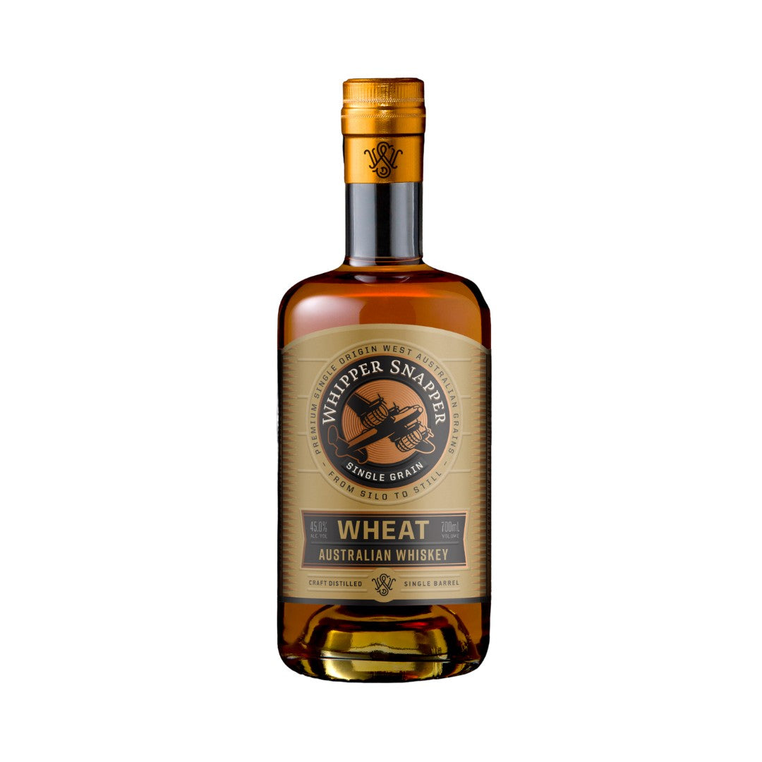 Australian Whisky - Whipper Snapper Australian Wheat Whiskey 700ml (ABV 45%)