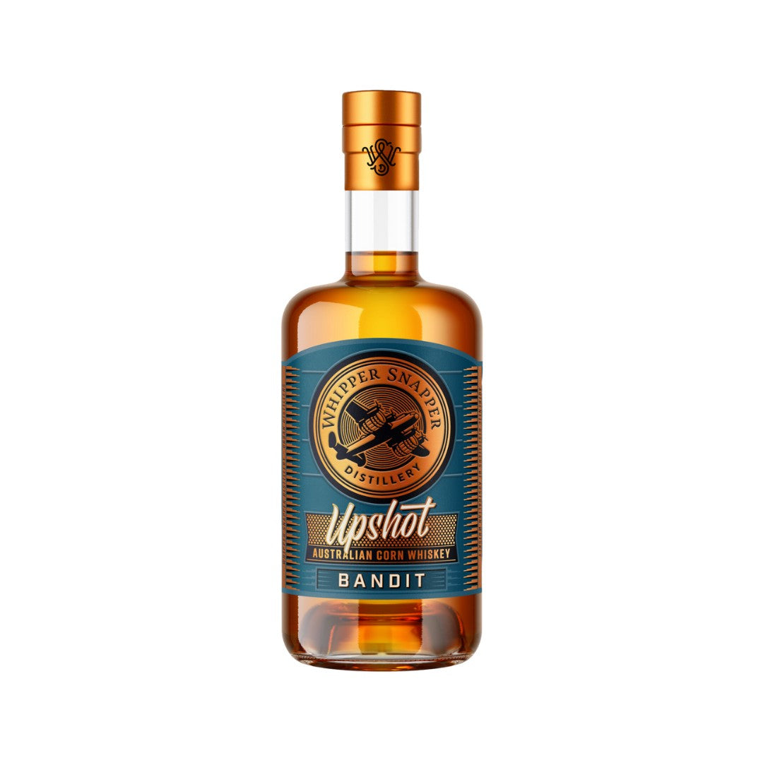 Australian Whisky - Whipper Snapper Upshot Bandit Australian Corn Whiskey 700ml (ABV 43%)