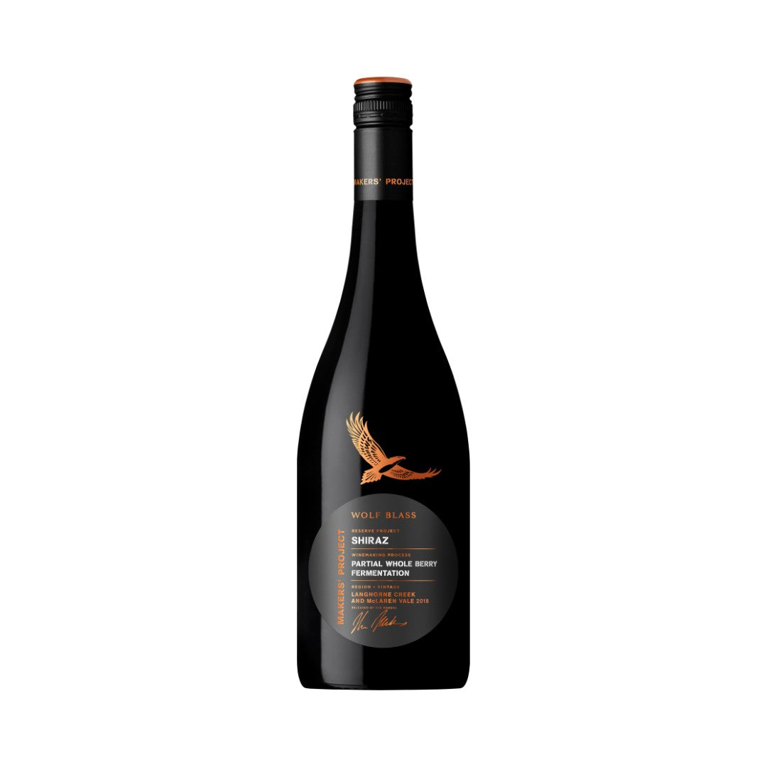 Red Wine - Wolf Blass Makers' Project Reserve Shiraz 750ml (ABV 14%)