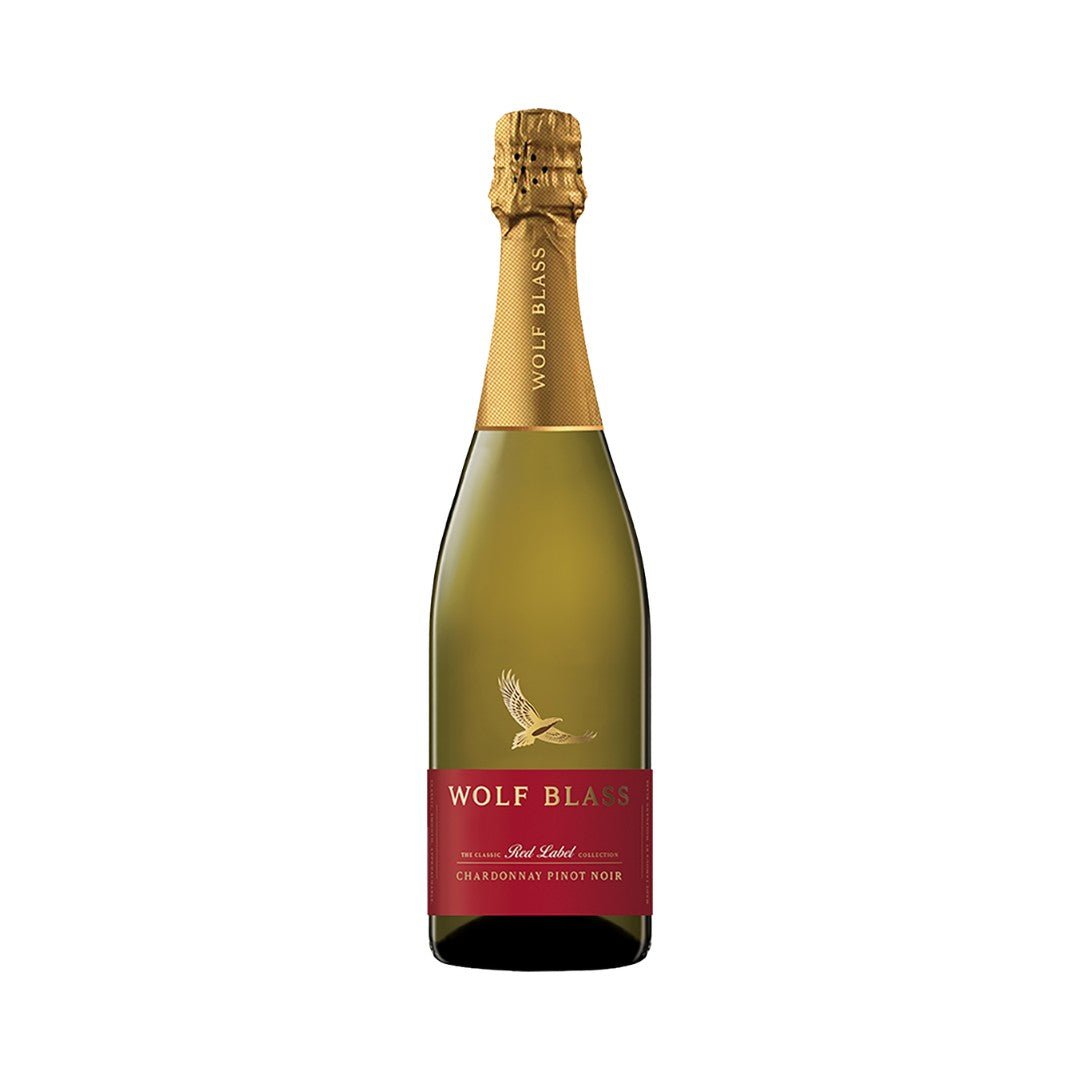 White Wine - Wolf Blass Red Label Chardonnay Pinot Noir 750ml (ABV 11%)