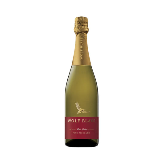 White Wine - Wolf Blass Red Label Pink Moscato 750ml (ABV 7%)