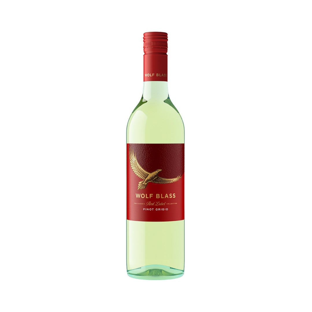 White Wine - Wolf Blass Red Label Pinot Grigio 750ml (ABV 12%)