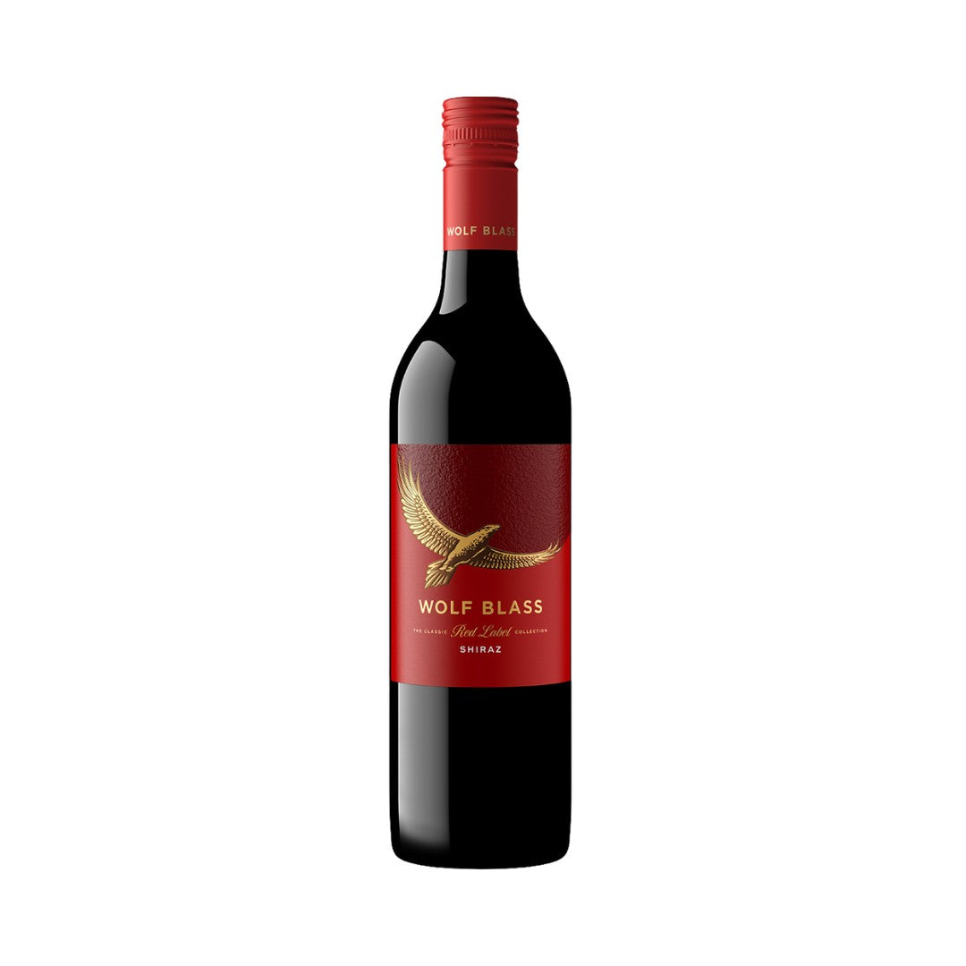 Red Wine - Wolf Blass Red Label Shiraz 750ml (ABV 13%)