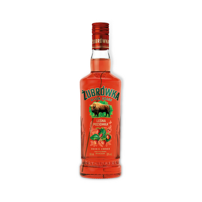 Polish Vodka -Zubrowka Lesna Poziomka (Wild Strawberry) Vodka 500ml (ABV 32%)