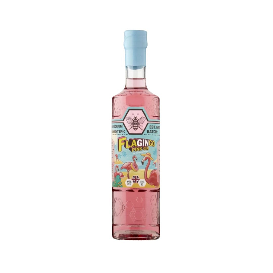 United Kingdom Gin - Zymurgorium Flagingo Pink Gin 500ml (ABV 38%)