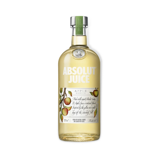 Swedish Vodka - Absolut Apple Juice Edition Vodka 750ml (ABV 35%)
