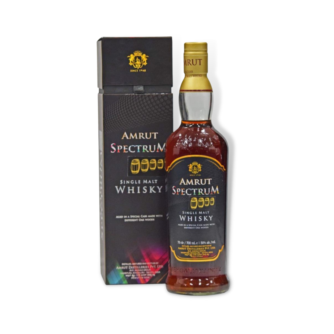 Indian Whisky - Amrut Spectrum 2022 Single Malt Whisky 700ml (ABV 50%)