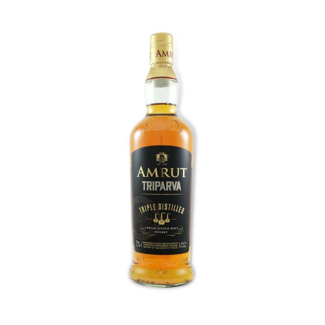 Indian Whisky - Amrut Triparva Indian Single Malt Whisky 700ml (ABV 50%)