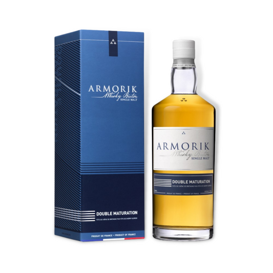 French Whisky - Armorik Double Maturation Single Malt Whisky 700ml (ABV 46%)