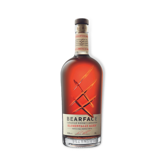 Canadian Whisky - Bearface Triple Oak Canadian Whisky 700ml (ABV 42.5%)