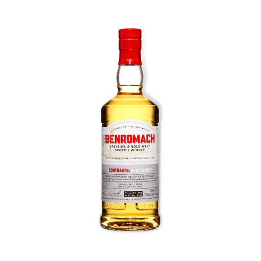 Scotch Whisky - Benromach Contrasts: Peat Smoke (2012) Speyside Single Malt Scotch Whisky 700ml (ABV 46%)