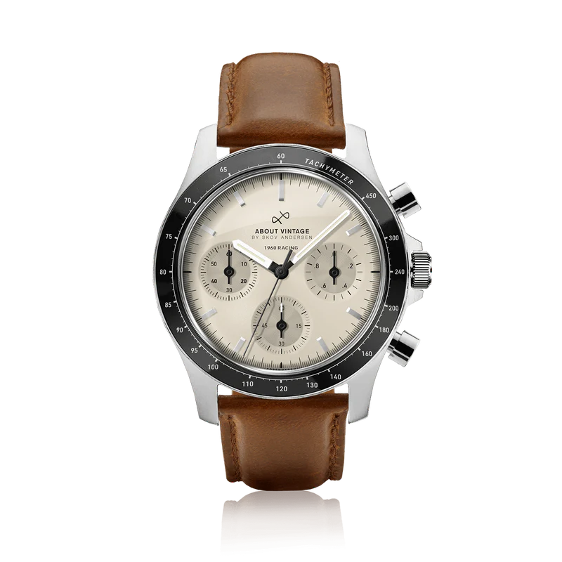 1960 Racing Chronograph Steel / Off White