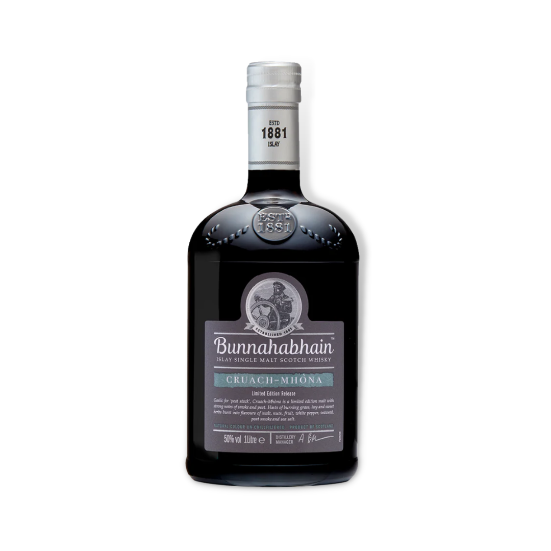 Scotch Whisky - Bunnahabhain Cruach Mhona Single Malt Scotch Whisky 1ltr (ABV 50%)