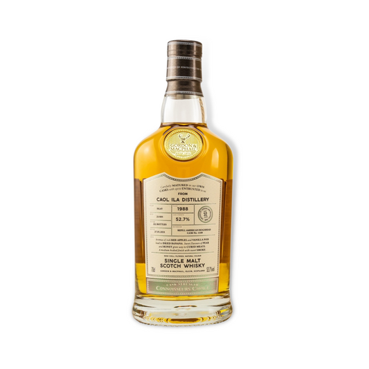 Scotch Whisky - Caol Ila 1988 32 Year Old Cask Strength (G&M Connoisseurs Choice) Single Malt Scotch Whisky 700ml (ABV 52.7%)