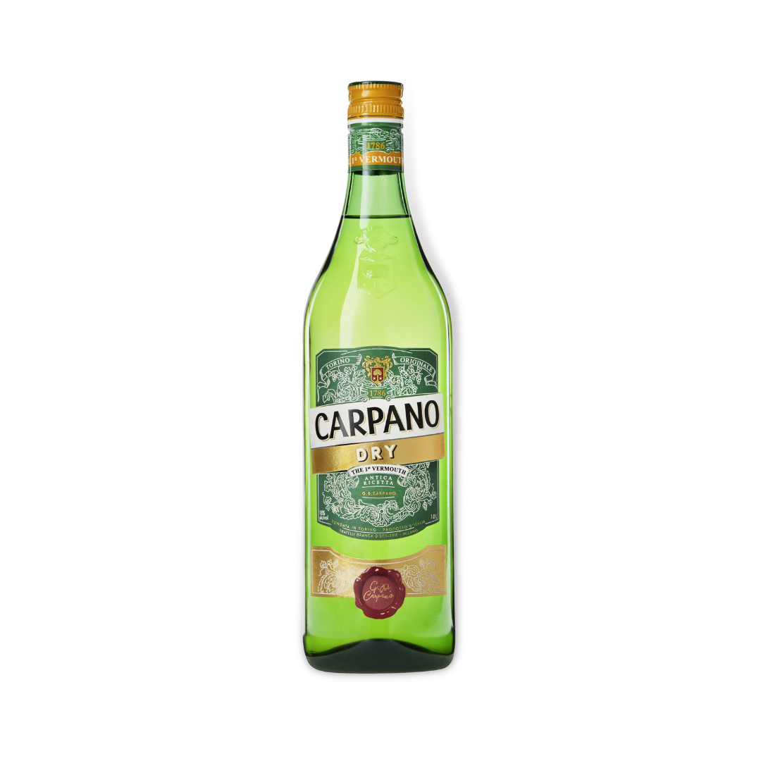 Vermouth - Carpano Dry Vermouth 1ltr (ABV 18%)