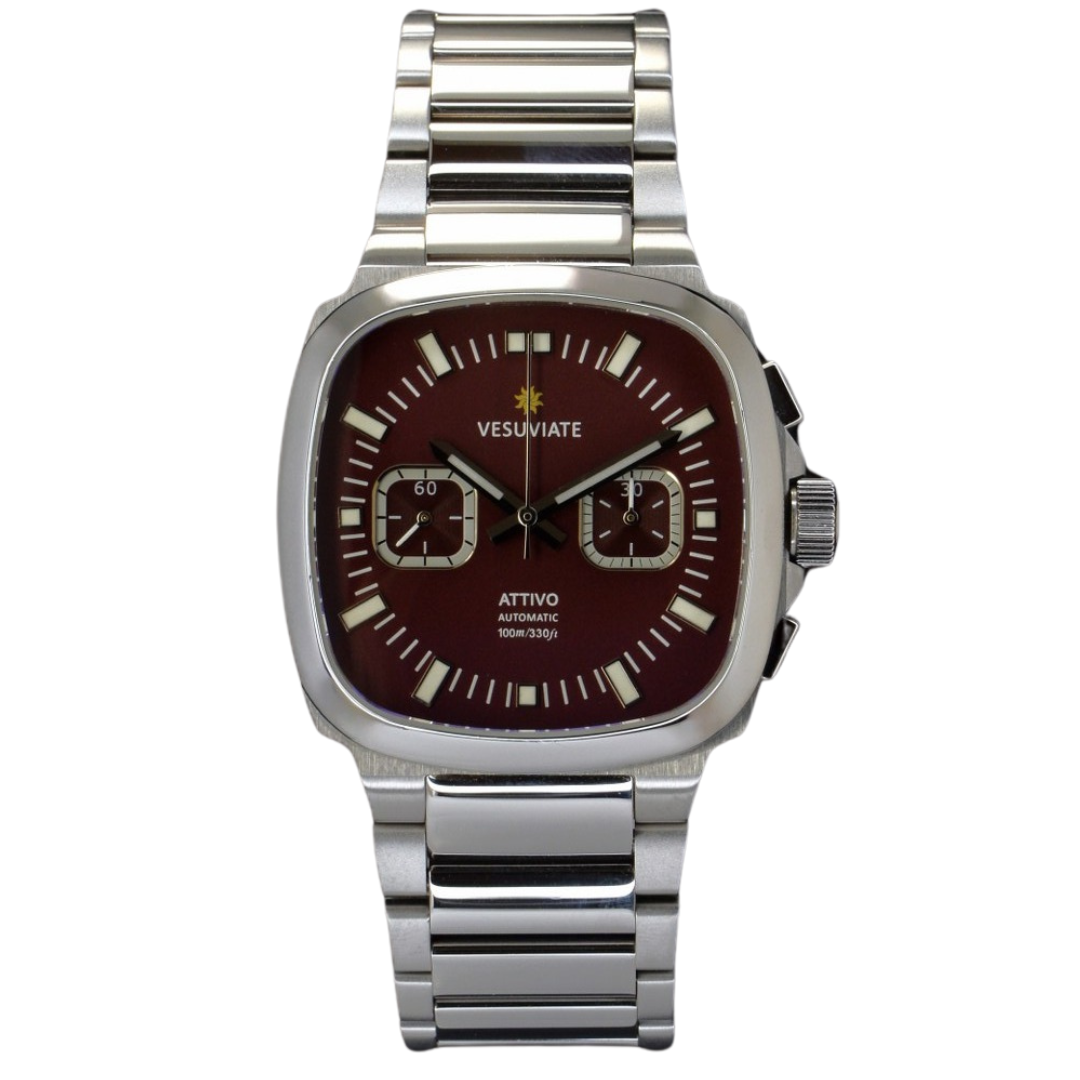 Attivo-Chrono Maroon Brown