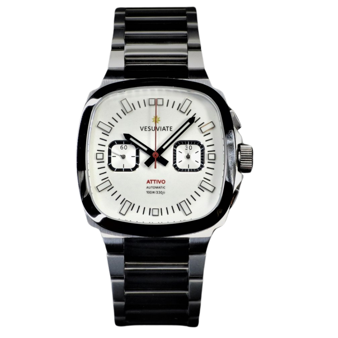 Attivo-Chrono White (Full-Lume)