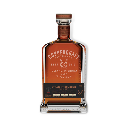 American Whiskey - Coppercraft Straight Bourbon Whiskey 750ml (ABV 47.5%)