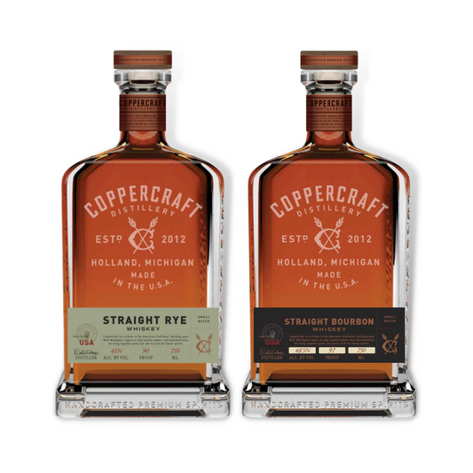 American Whiskey - Coppercraft Straight Bourbon Whiskey 750ml (ABV 47.5%)