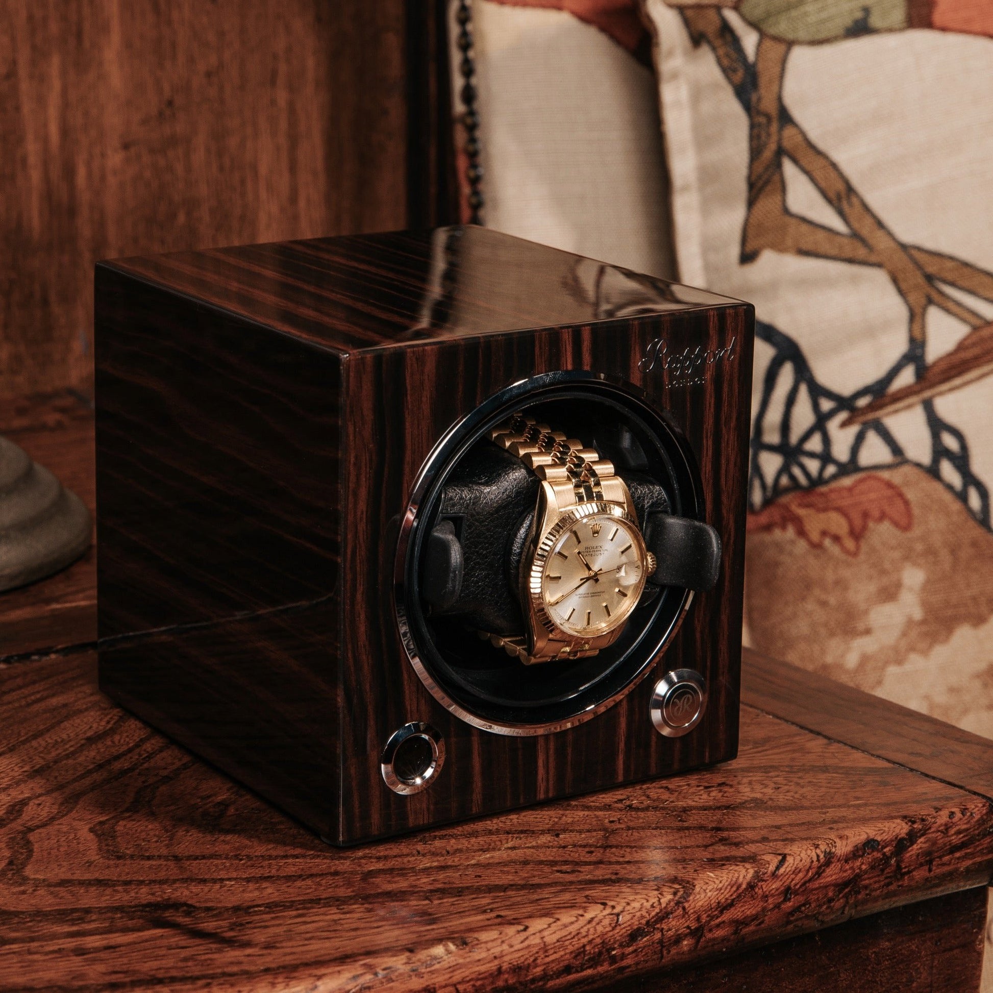 Evo Single Watch Winder - Macassar