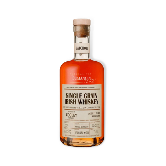 French Whisky - Dumangin Cooley 2009 11 Year Old Single Grain Irish Whiskey 700ml (ABV 47.1%)