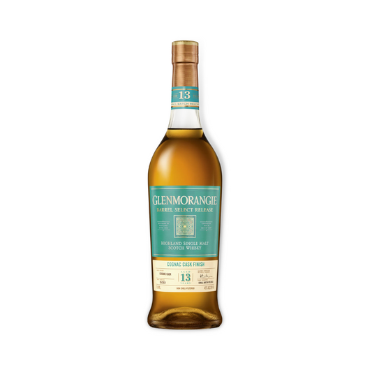 Scotch Whisky - Glenmorangie 13 Year Old Cognac Cask Finish Highland Single Malt Scotch Whisky 700ml (ABV 46%)