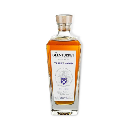 Scotch Whisky - Glenturret Triple Wood (2022 Release) Single Malt Scotch Whisky 700ml (ABV 45%)