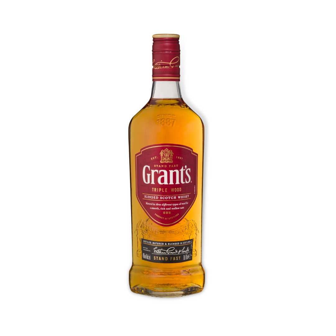 Scotch Whisky - Grant's Triple Wood Blended Scotch Whisky 700ml (ABV 40%)