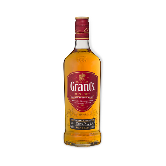 Scotch Whisky - Grant's Triple Wood Blended Scotch Whisky 700ml (ABV 40%)