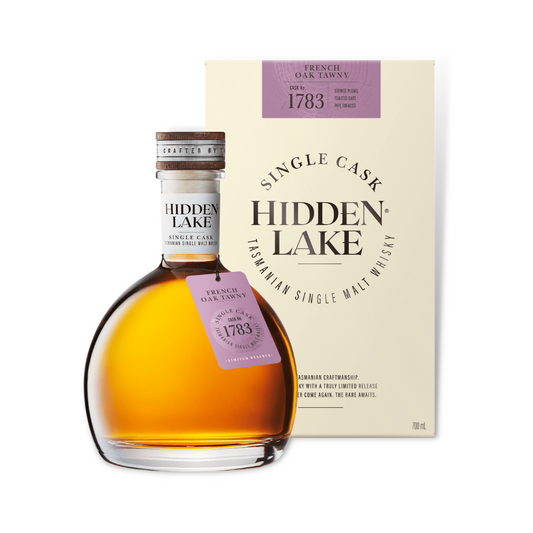 Australian Whisky - Hidden Lake French Oak Tawny Single Cask Single Malt Whisky 700ml (ABV 46.3%)