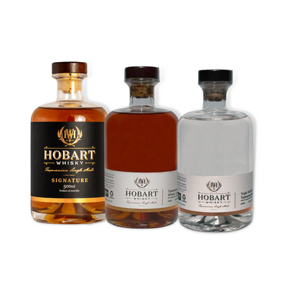 Australian Whisky - Hobart Whisky Signature Tasmanian Single Malt 500ml (ABV 48%)