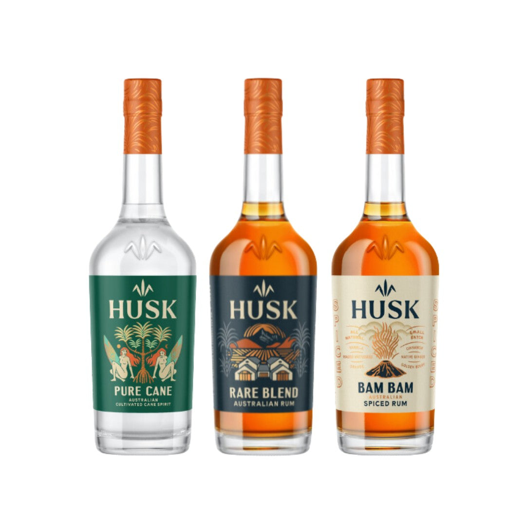 White Rum - Husk Pure Cane Australian Agricole 700ml (ABV 40%)