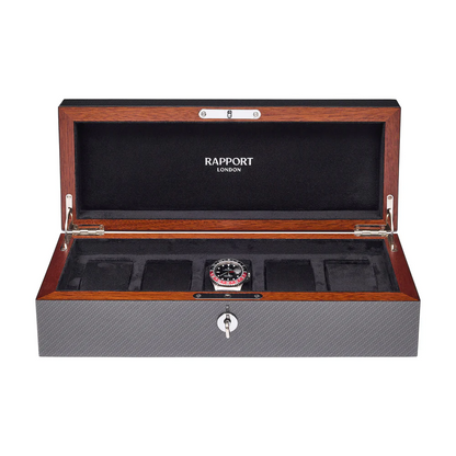 Carbon Fibre Five Watch Box